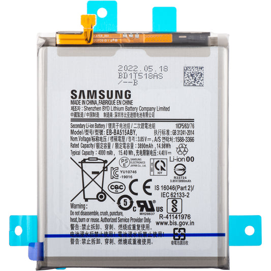 Bateria Samsung Galaxy A51 A515, EB-BA515ABY, Service Pack GH82-21668A