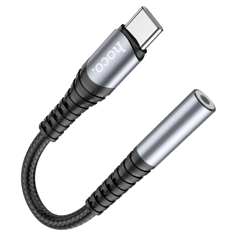 USB-C Audio Adapter - 3.5mm HOCO LS33, Gray