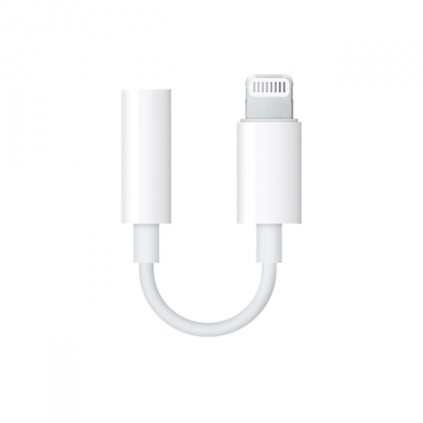 Apple Audio Adapter Lightning - 3,5 mm, biały MMX62ZM