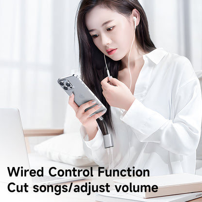 Adapter Audio Lightning - Lightning / 3.5mm McDodo CA-5540 Wales, Szary