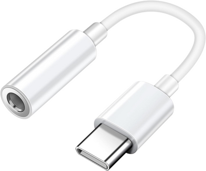 Adapter Audio USB-C - 3,5 mm Mobeen by Samsung, Biały GP-TGU023AEAWW