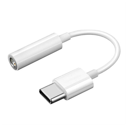 Adapter Audio USB-C - 3,5 mm Techsuit AC18 MusicBox, Biały, Zestaw 2 sztuki