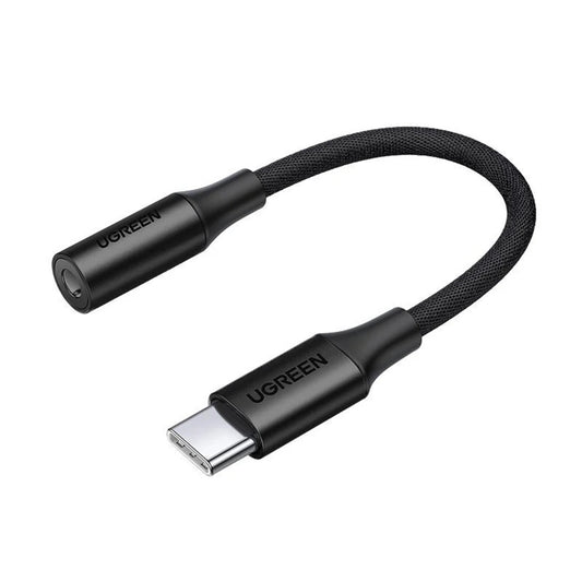 Adapter Audio USB-C - 3,5 mm UGREEN AV161, Czarny