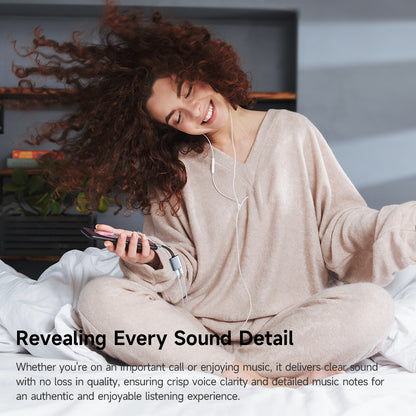 Adapter Audio USB-C - USB-C / USB-C McDodo CA-3370, Szary