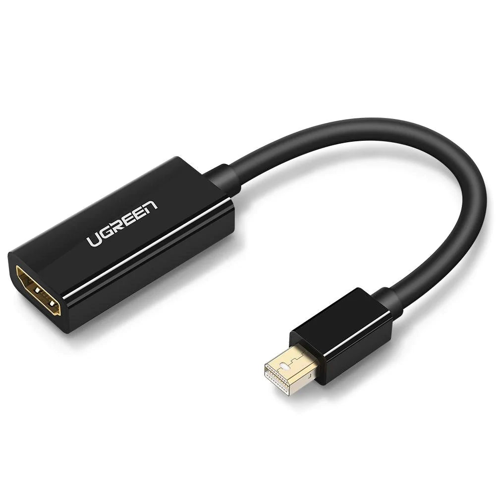 Adapter wideo UGREEN MD112 (10461), MiniDisplayPort - HDMI, Czarny
