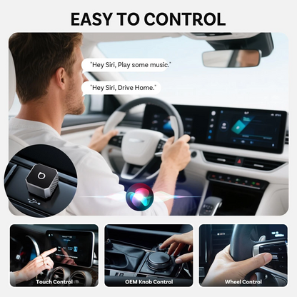 Bezprzewodowy adapter Carplay / Android Auto Ottocast Mini Cube Style C dla Apple iPhone / Android Series CP88-T3