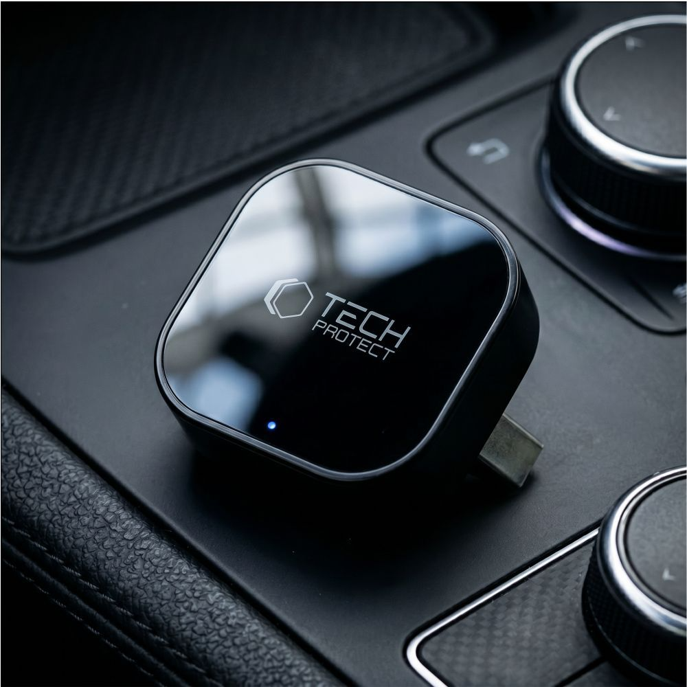 Bezprzewodowy adapter Carplay / Android Auto Tech-Protect UltraBoost CA01 dla Apple iPhone / serii Android