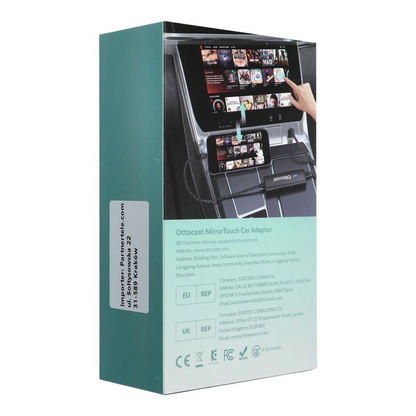 Adapter Carplay / Android Auto Ottocast Mirror Touch dla serii Apple iPhone / Android CA450-T