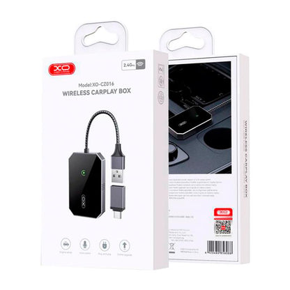Adapter Carplay Wireless XO Design CZ016 dla serii Apple iPhone