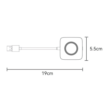 Bezprzewodowy adapter Carplay Yesido KM23 dla serii Apple iPhone