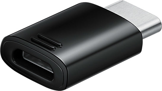 Adapter Danych i Ładowania microUSB - USB-C Samsung EE-GN930BB, Czarny, Swap