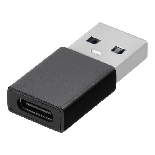 Adapter danych i ładowania USB-C - USB-A Blue Star, czarny