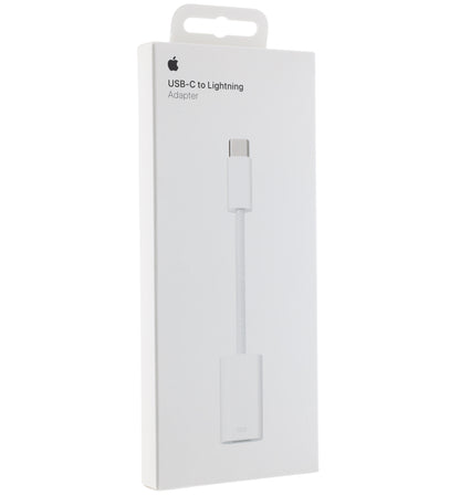 Adapter danych i ładowania USB-C - Lightning Apple A2868, biały MUQX3ZM/A