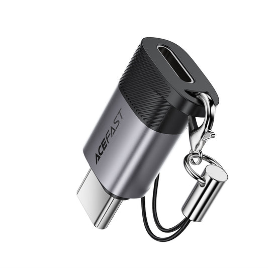 Adapter Danych i Ładowania Lightning - USB-C Acefast J19, Szary
