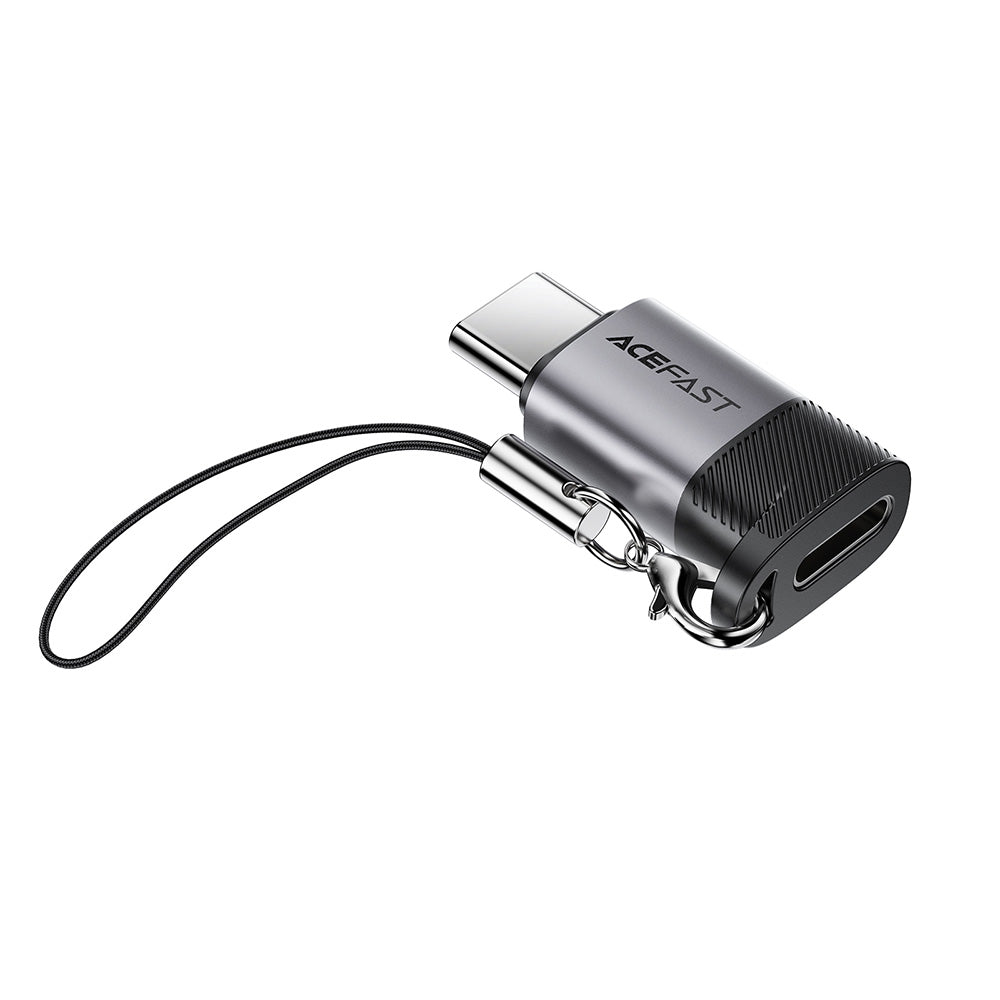 Adapter Danych i Ładowania Lightning - USB-C Acefast J19, Szary