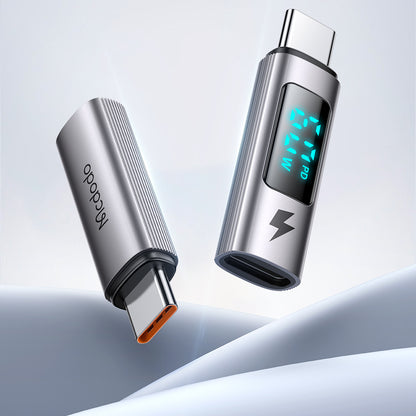 Adapter Danych i Ładowania Lightning - USB-C McDodo OT-5990 Wales Display, Czarny