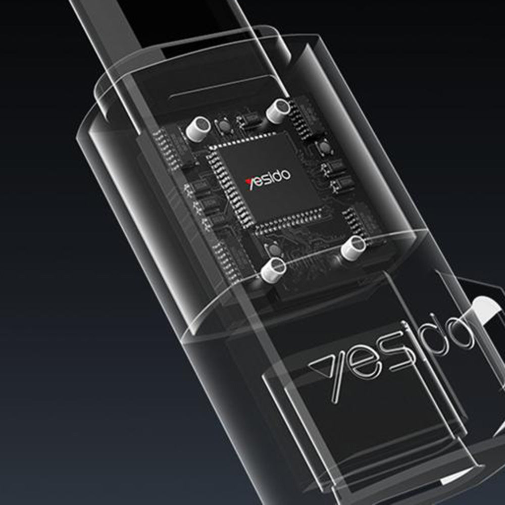 Adapter Danych i Ładowania Lightning - USB-C Yesido GS28, Szary