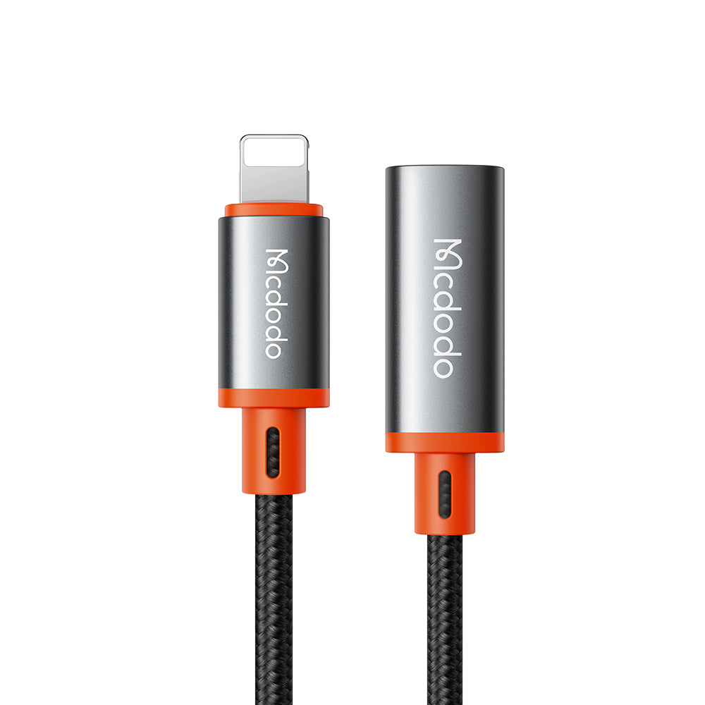 Adapter do danych i ładowania USB-C - Lightning McDodo CA-1440, Czarny