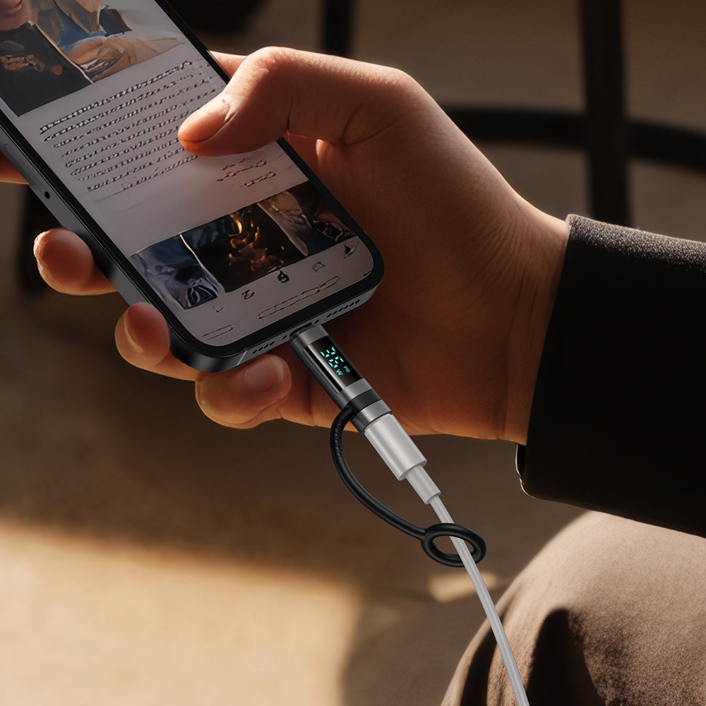 USB-C to Lightning McDodo OT-2610 Pigeon Display Adapter, Black