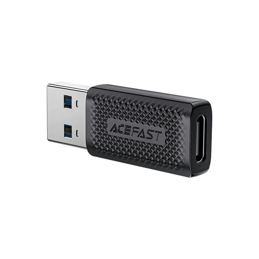Adapter Danych i Ładowania USB-C - USB-A Acefast J2, Czarny