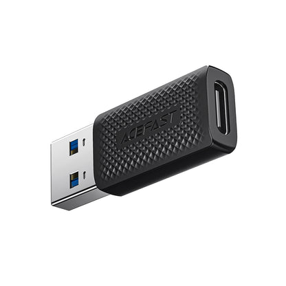 Adapter Danych i Ładowania USB-C - USB-A Acefast J2, Czarny