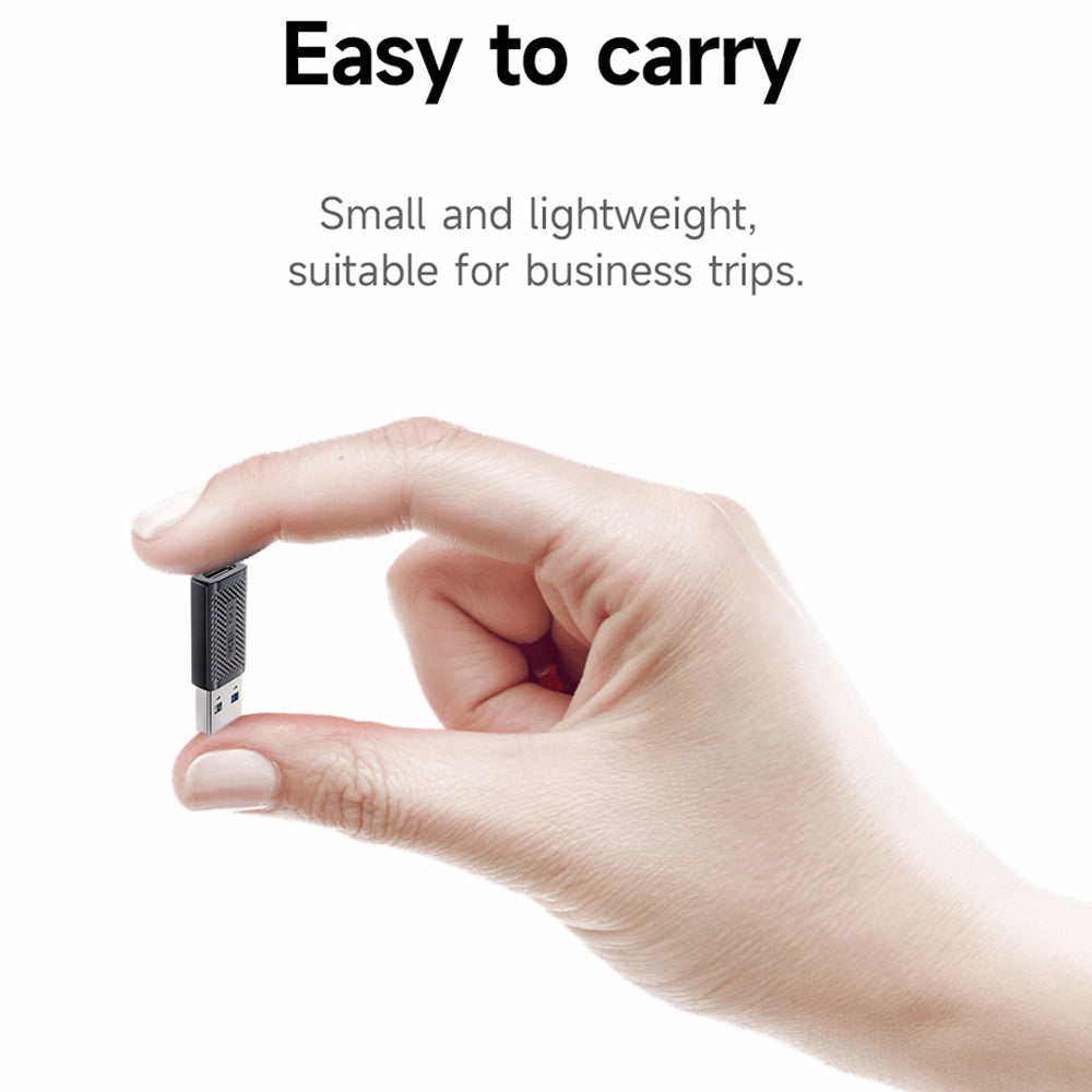 Adapter Danych i Ładowania USB-C - USB-A Acefast J2, Czarny