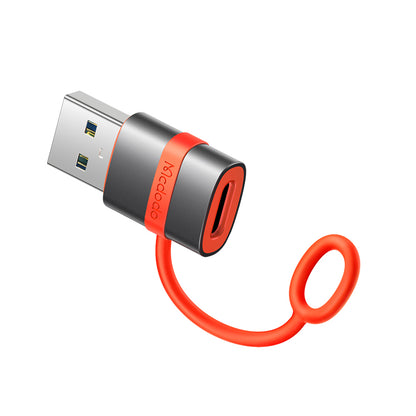 Adapter Danych i Ładowania USB-C - USB-A McDodo OT-3800, Szary