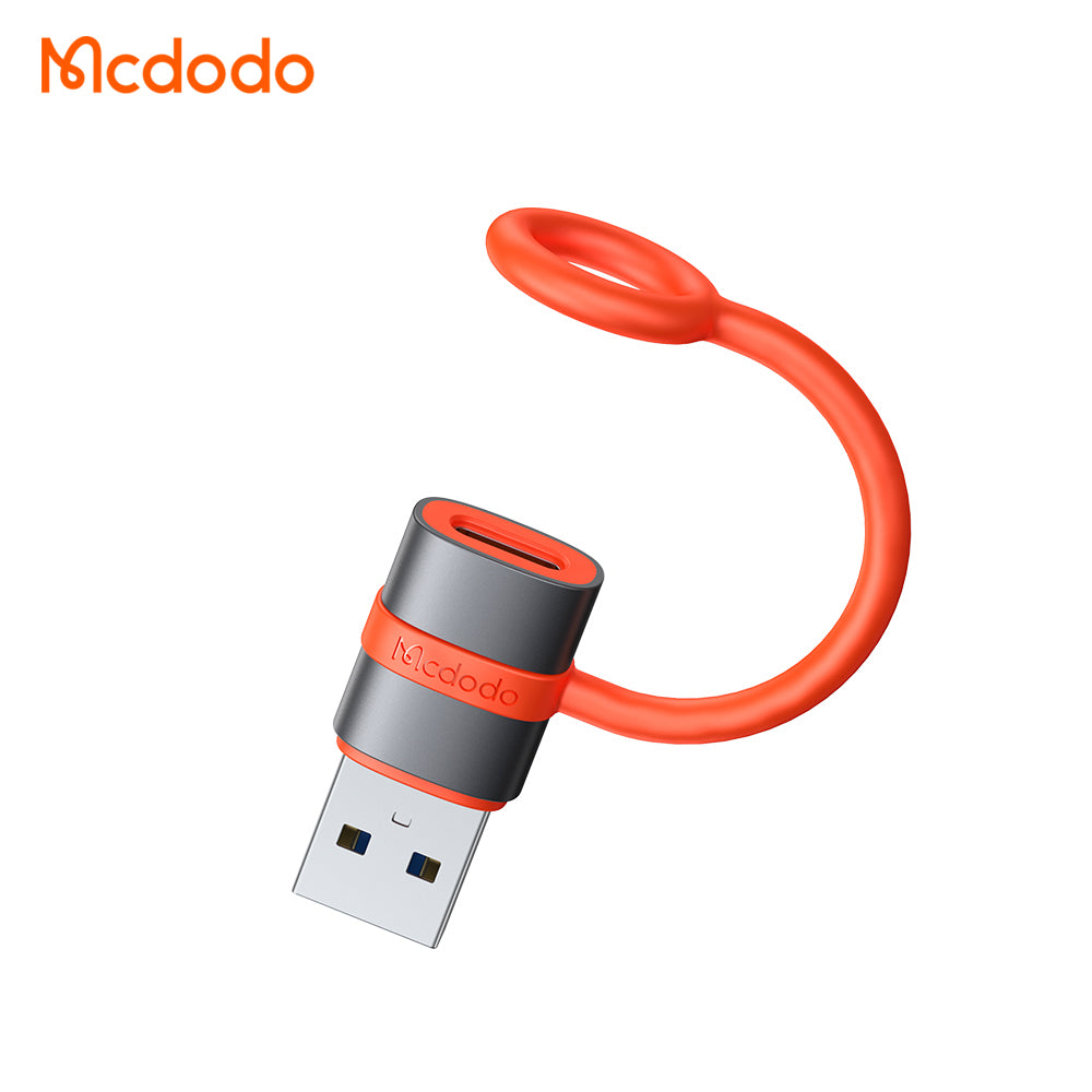 Adapter Danych i Ładowania USB-C - USB-A McDodo OT-3800, Szary