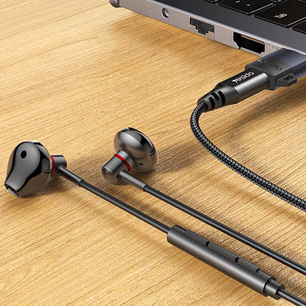 Adapter Danych i Ładowania USB-C - USB-A Yesido GS34, Szary