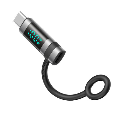 Adapter Danych i Ładowania USB-C - USB-C McDodo OT-2620 Pigeon Display, Czarny
