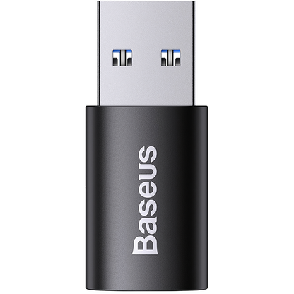 Baseus Ingenuity USB-C - USB-A USB-C Adapter do ładowania i transmisji danych, czarny ZJJQ00010101 