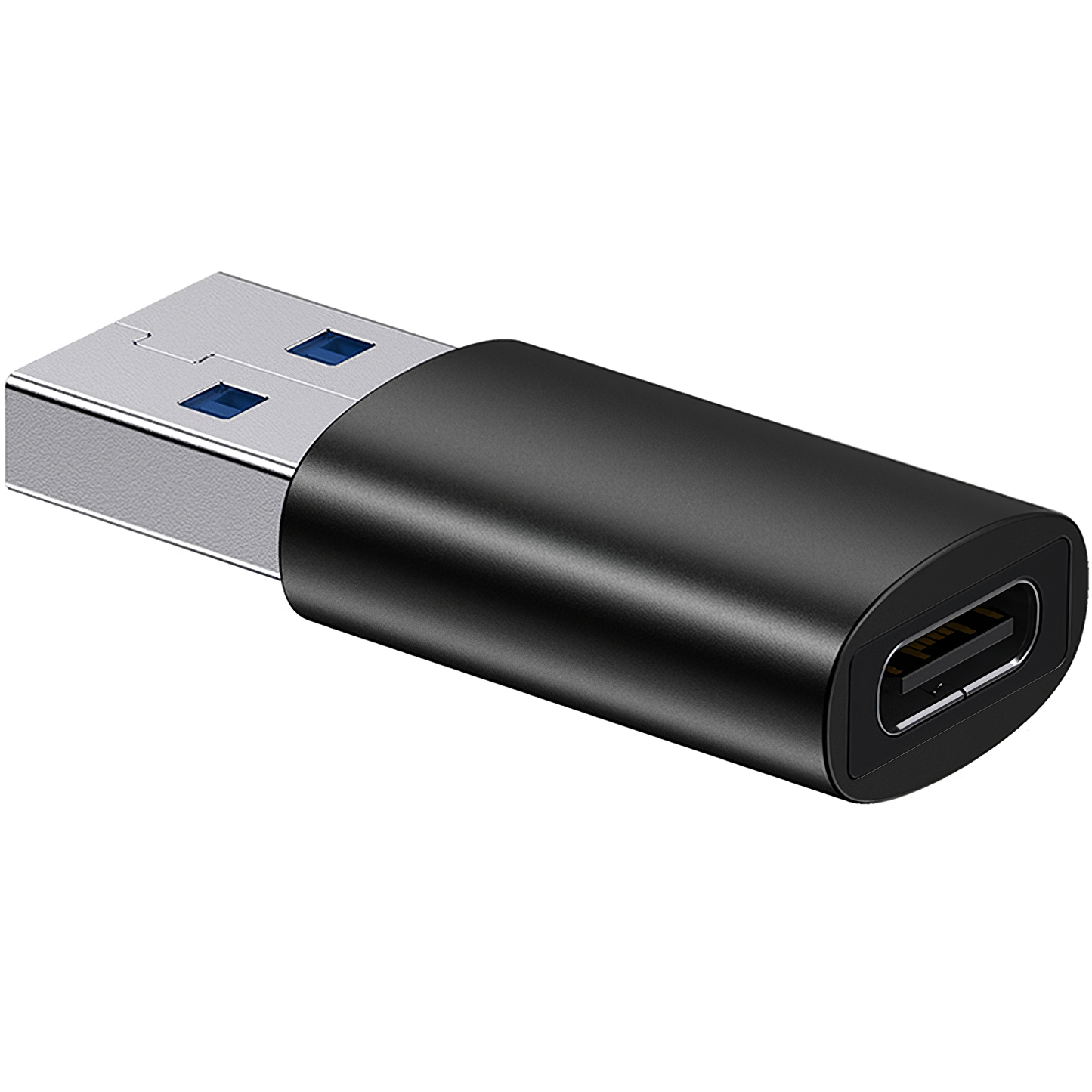 Baseus Ingenuity USB-C - USB-A USB-C Adapter do ładowania i transmisji danych, czarny ZJJQ00010101 