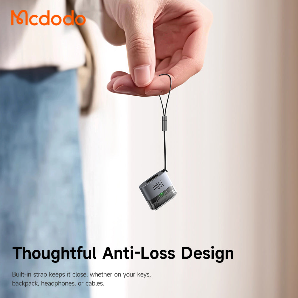 Adapter ładowania USB-C - MagSafe 3 McDodo OT-8850, Czarny
