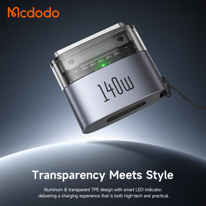Adapter ładowania USB-C - MagSafe 3 McDodo OT-8850, Czarny
