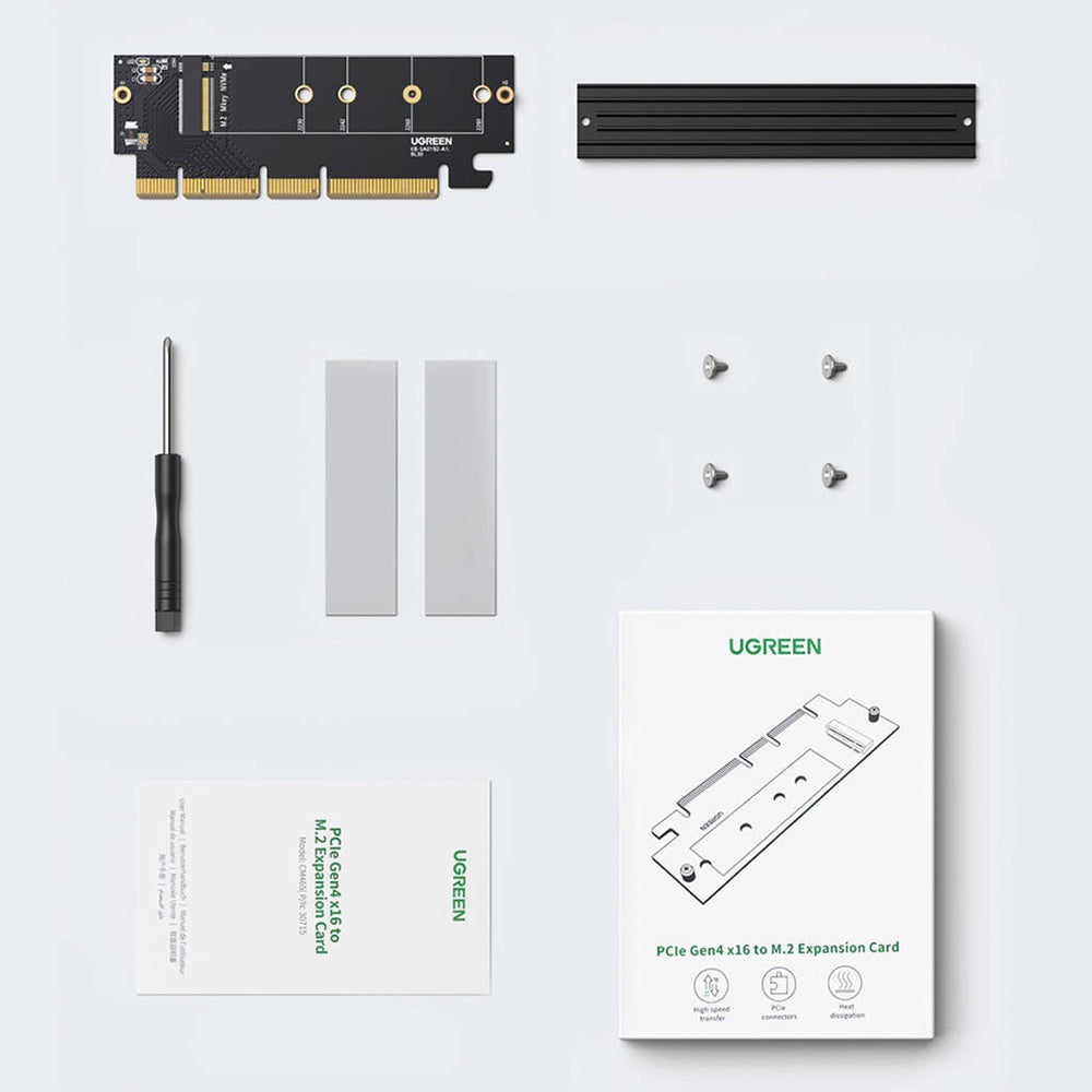Adapter Interfejsu SSD UGREEN CM465 (30715), NVMe M.2 - PCIe 4.0 X4
