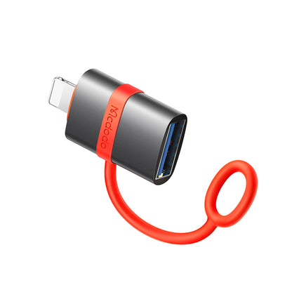 Adapter OTG Lightning - USB-A McDodo OT-2600, Szary