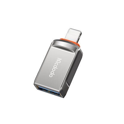 Adapter OTG Lightning - USB-A McDodo OT-8600, Szary