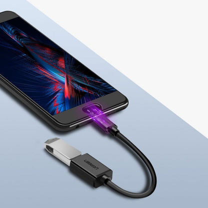 Adapter USB-C do USB-A OTG UGREEN US154, czarny 