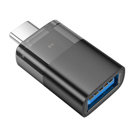 Adapter OTG USB-C - USB-A HOCO UA36B, Czarny