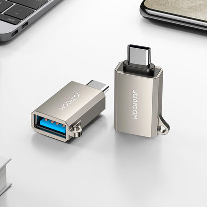 Adapter OTG USB-C - USB-A Joyroom S-H151, Srebrny