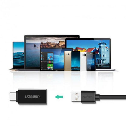 Adapter OTG USB-C - USB-A UGREEN US173, Czarny