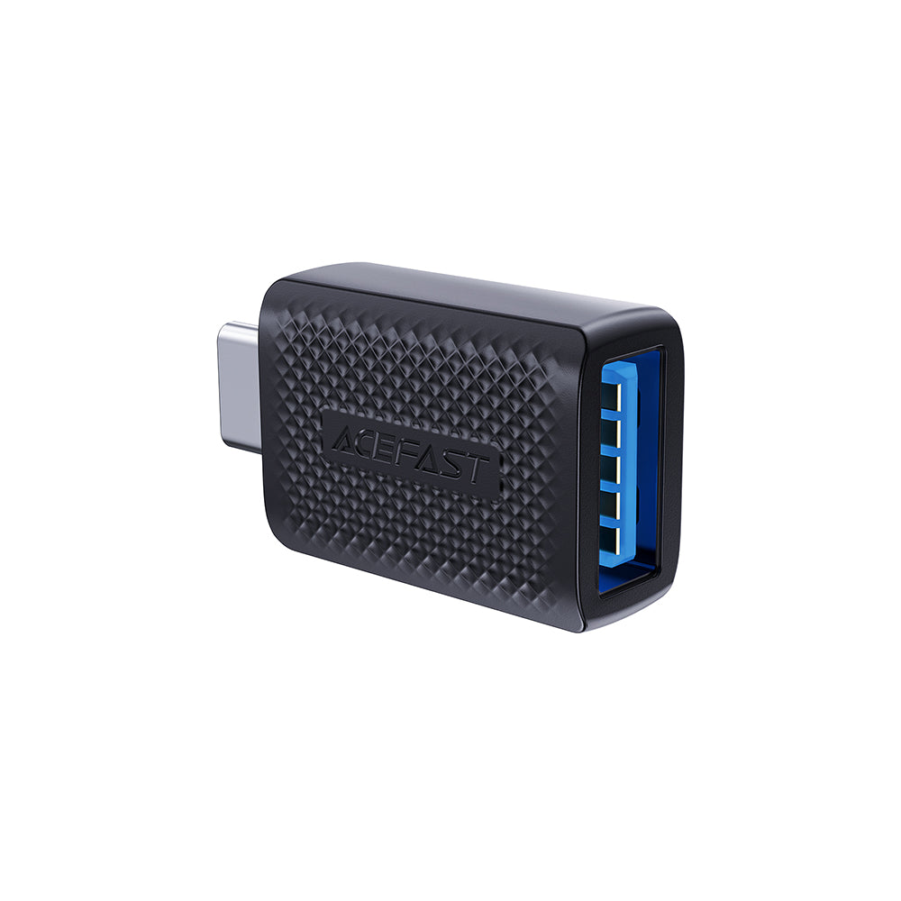 Adapter OTG USB-C - USB-A Acefast J1, Czarny