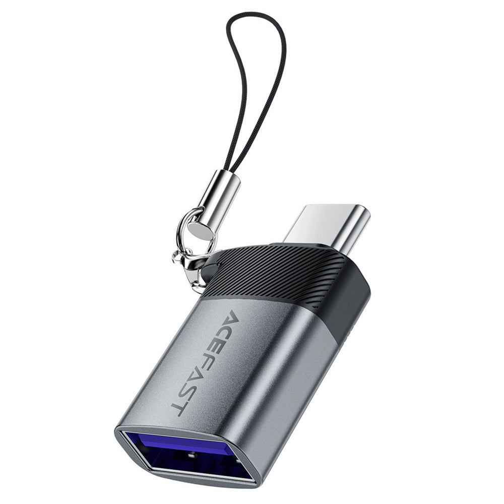 Adapter OTG USB-C - USB-A Acefast J7, Szary
