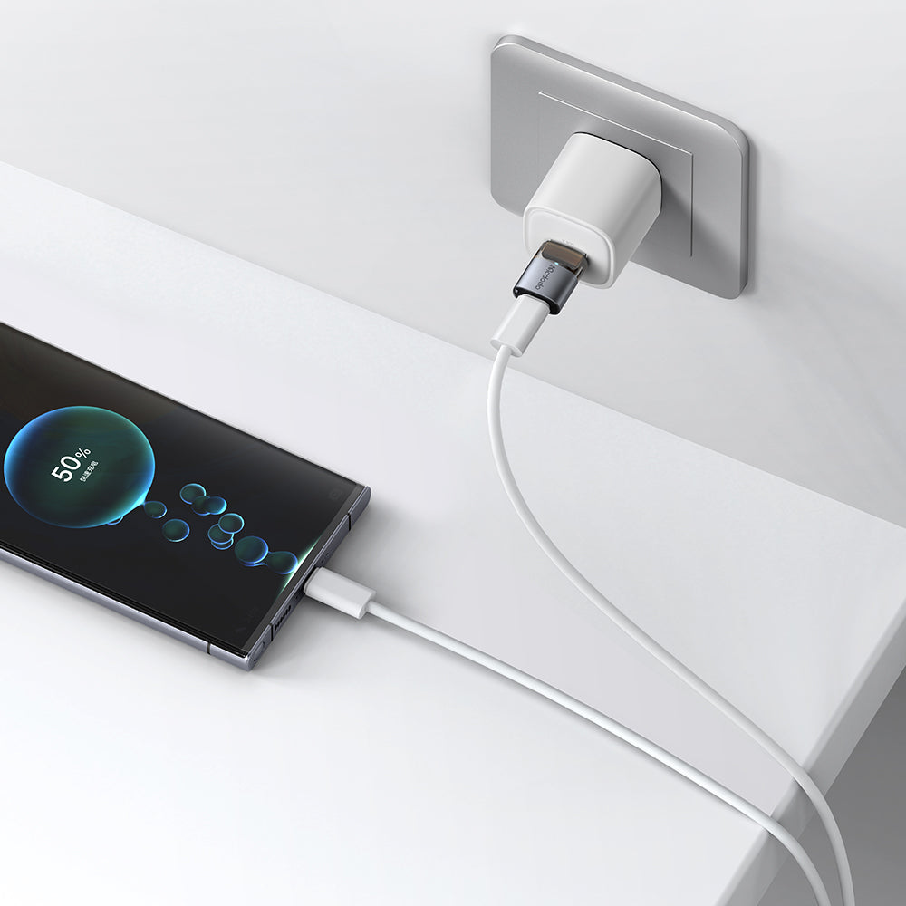 Adapter do danych i ładowania USB-C - USB-A McDodo OT-7580, Czarny