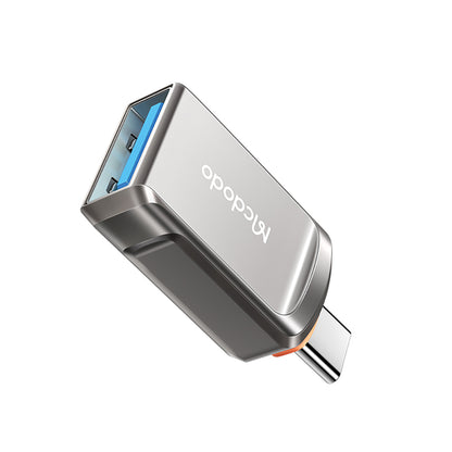 Adapter OTG USB-C - USB-A McDodo OT-8730, Szary