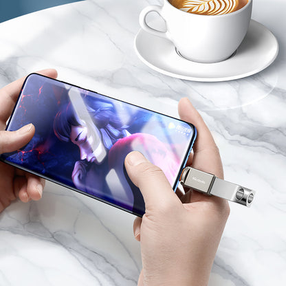 Adapter OTG USB-C - USB-A McDodo OT-8730, Szary