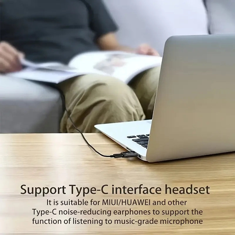 Adapter OTG USB-C - USB-A Techsuit A14 AluCoreX, Czarny