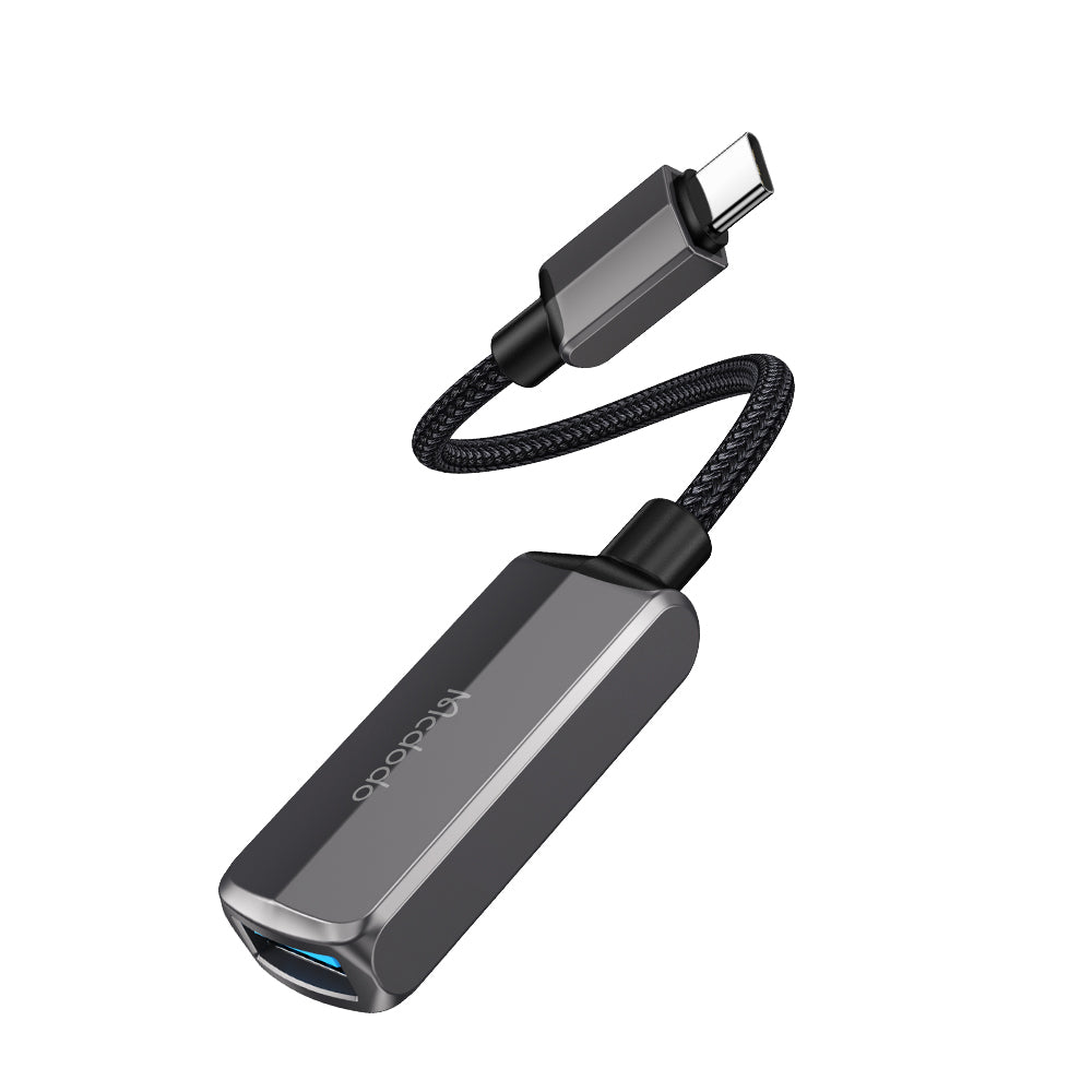 Adapter OTG USB-C - USB-A / USB-C McDodo CA-2830, Szary