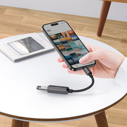 Adapter OTG USB-C - USB-A / USB-C McDodo CA-2830, Szary