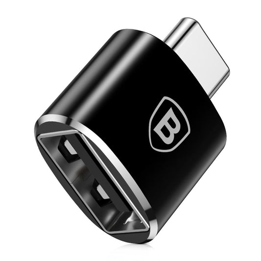 Adapter USB-C na USB-A Baseus OTG, czarny CATOTG-01